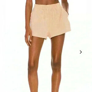 Lovers + Friends Snakeskin Elastic Band Shorts Size Small